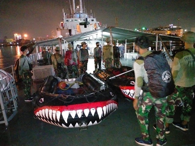 Marinir Kerahkan Denjaka dan Taifib Mencari Pesawat Sriwijaya Air di Perairan Kepulauan Seribu