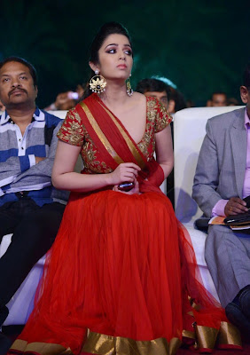 2014 Latest New Hot Images of Charmi Kaur in Red Outfits