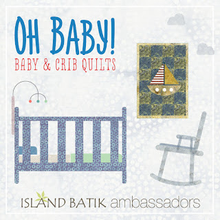 Island Batik baby quilt