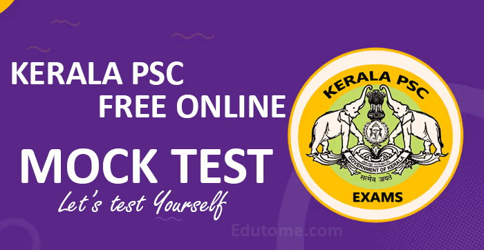 Kerala PSC Free Online Mock Test