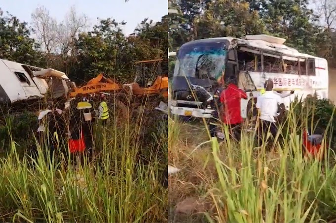 Tragic Accident on Cape Coast-Accra Highway: Three Dead and Several Injured in Bus Overturn – Watch the Video