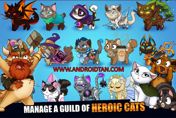 Download Castle Cats Mod Apk v2.5.22 Unlimited Gold Gems Android Terbaru