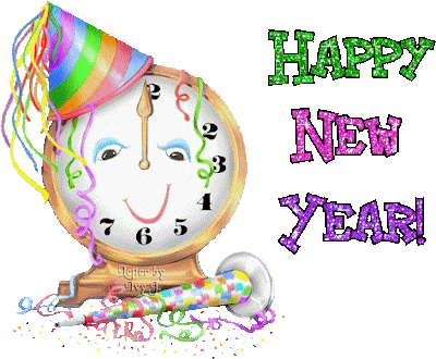 Animated  new year greeting