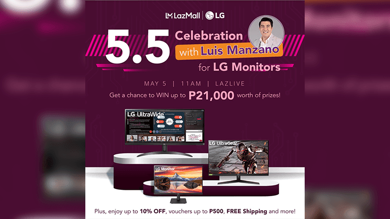 Deal: LG announces its Monitor Madness deal for 5.5 Lazada Live Event