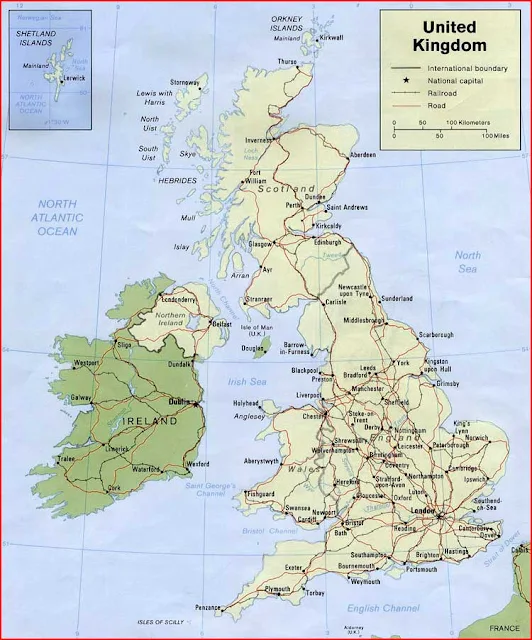 image: United Kingdom Political Map