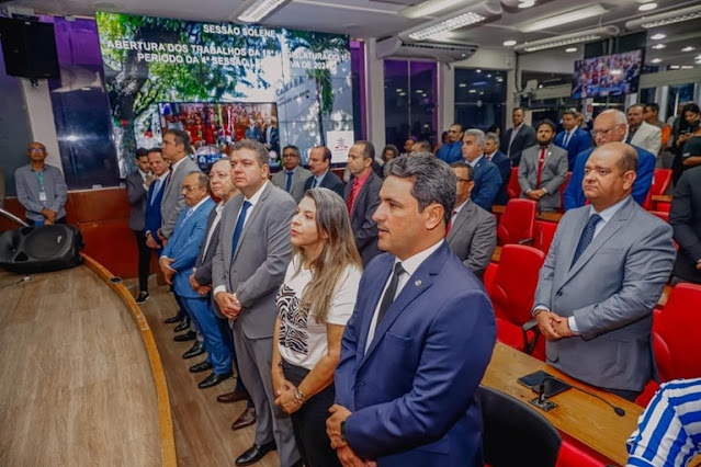 Cícero Lucena abre os trabalhos legislativos da Câmara Municipal e anuncia a construção do Hospital Dia