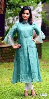 Long Kurti Designs - Girls Kurti Designs 2023 - Kurti Collection Images - Ladies Kurti Designs - stylish kurti design - NeotericIT.com - Image no 2