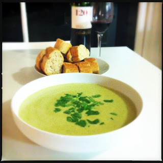 Potato, Coriander & Chilli Soup