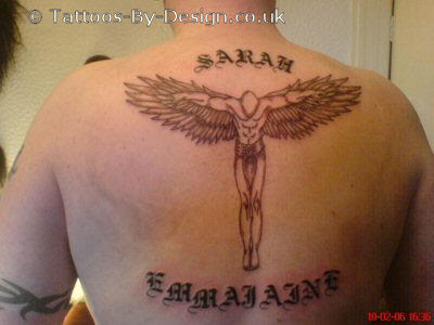 david beckham guardian angel tattoo Print David Beckham Tattoos 4 david