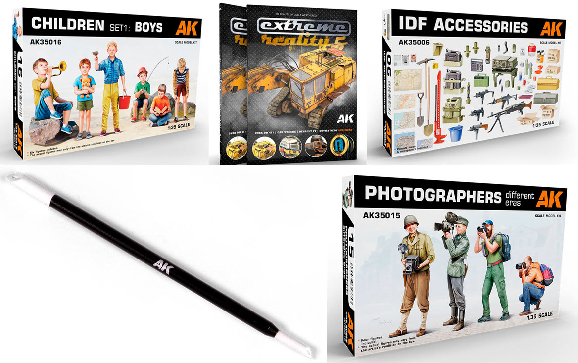The Modelling News: October's new products from AK Interactive on display