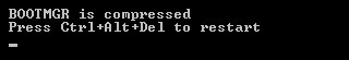 Bootmgr is compressed