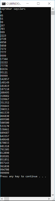 C# ta Kaprekar Sayısı