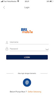 BRImo Login