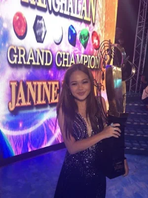Janine Berdin as Grand Winner of TNT