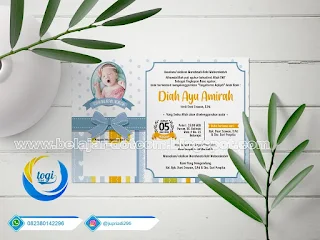 Download Template Undangan Aqiqah Format CorelDRAW