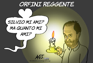 pd, orfini, reggente, congresso PD, renzi, vignetta, satira