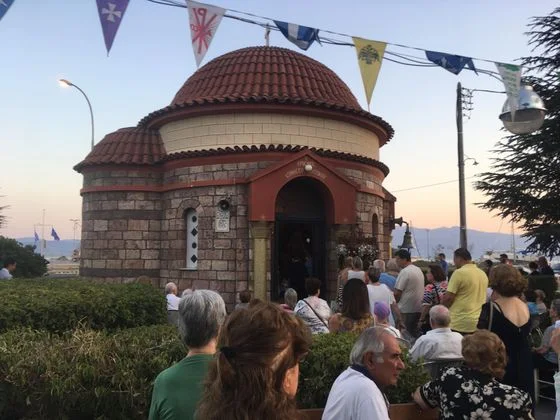 Παραμονή Δεκαπενταύγουστου 2019 στον ιερό ναό της Παναγίας στη Στυλίδα