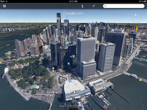 جوجل يقوم بتحديث تطبيق Google Earth لعرض المدن بشكل ثلاثي الأبعاد 3D