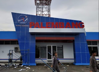 Huruf timbul galvanis air nav palembang