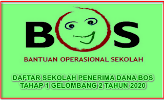 Download Daftar Sekolah Penerima BOS Tahap 1 Gelombang 2