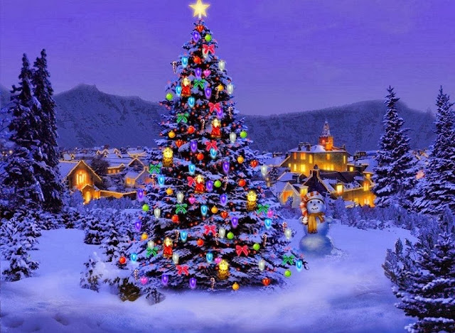 Beautiful Festival Christmas Tree Wallpapers