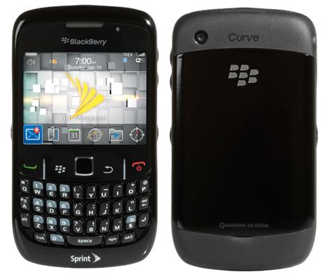 The new Sprint BlackBerry