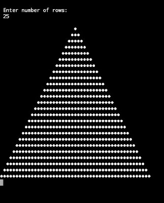 C program code to create a pyramid pattern - My CS Tutorial
