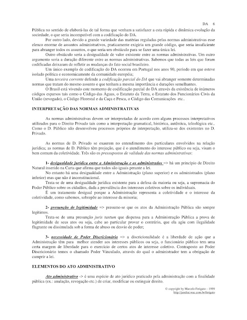 DIREITO ADMINISTRATIVO PARA CONCURSOS