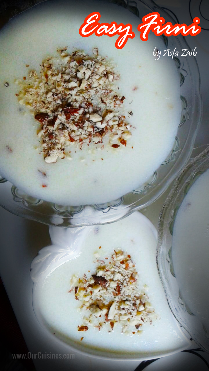 How to make Phirni/Firni!