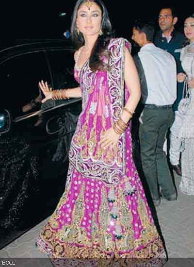 Karishma Kapoor Wedding Pictures on Kareena Kapoor  Bebo At Amrita Arora S Wedding