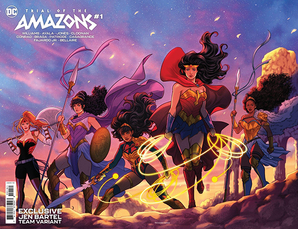 Trial of the Amazons - 3 Cover