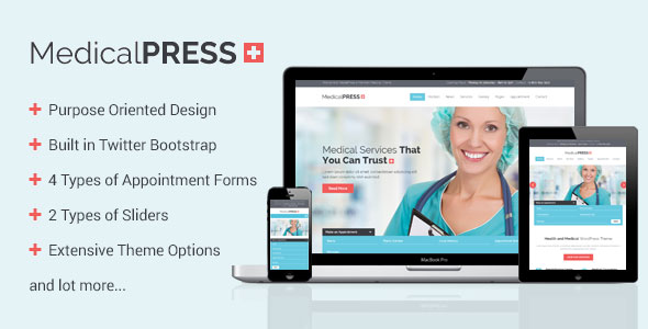 MedicalPress v1.6.1 – Health and Medical WordPress Theme