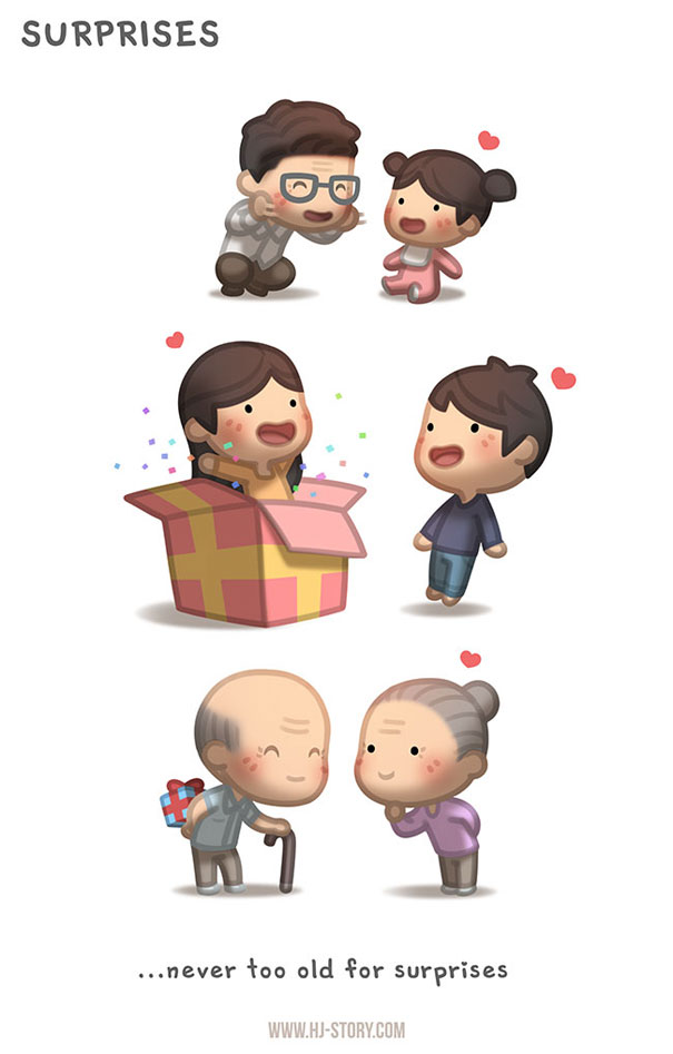 Heartwarming Illustrations About Love By A Husband