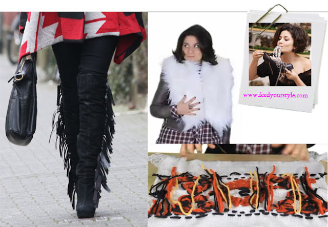 diy bloggers fashion week, isabel marant, diy, fashion DIY, feed your style,diy boots,fringe boots diy,
