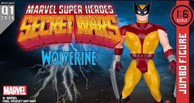 Marvel’s Secret Wars Wolverine 12” Jumbo Vintage Action Figure by Gentle Giant