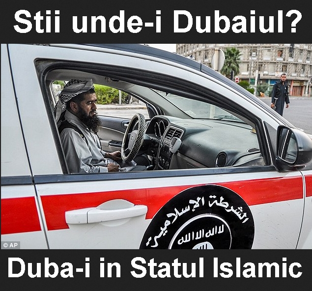 Bancul cu Dubaiul, cu varianta Statul Islamic