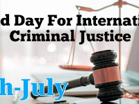 The Day for International Criminal Justice - 17 July.