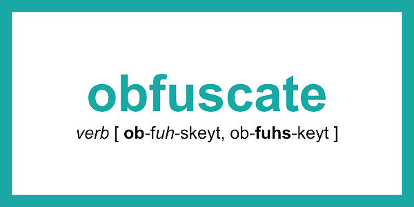 obfuscating