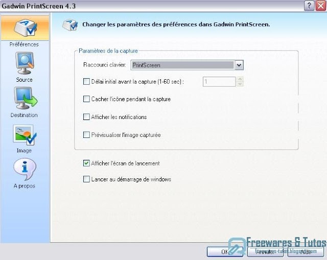 Gadwin PrintScreen : un as de la capture d'écran