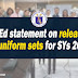 Statement on the Release of DepEd Official Uniform Sets for SYs 2020-2022