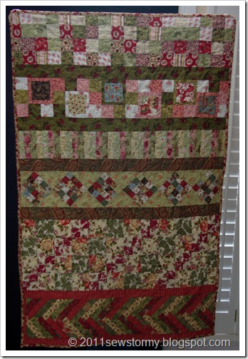 Finished 2010 Sister's Quilt