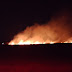 Tres incendios de pastos generó una intensa labor de bomberos 