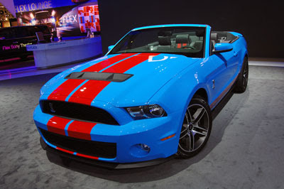 Pictures - Detroit 2009: 2010 Shelby GT500 Live