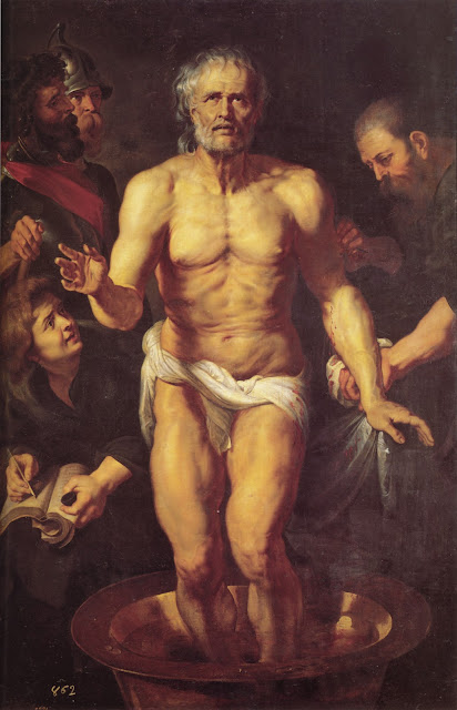 The Death of Seneca,Peter Paul Rubens, Baroque Painting