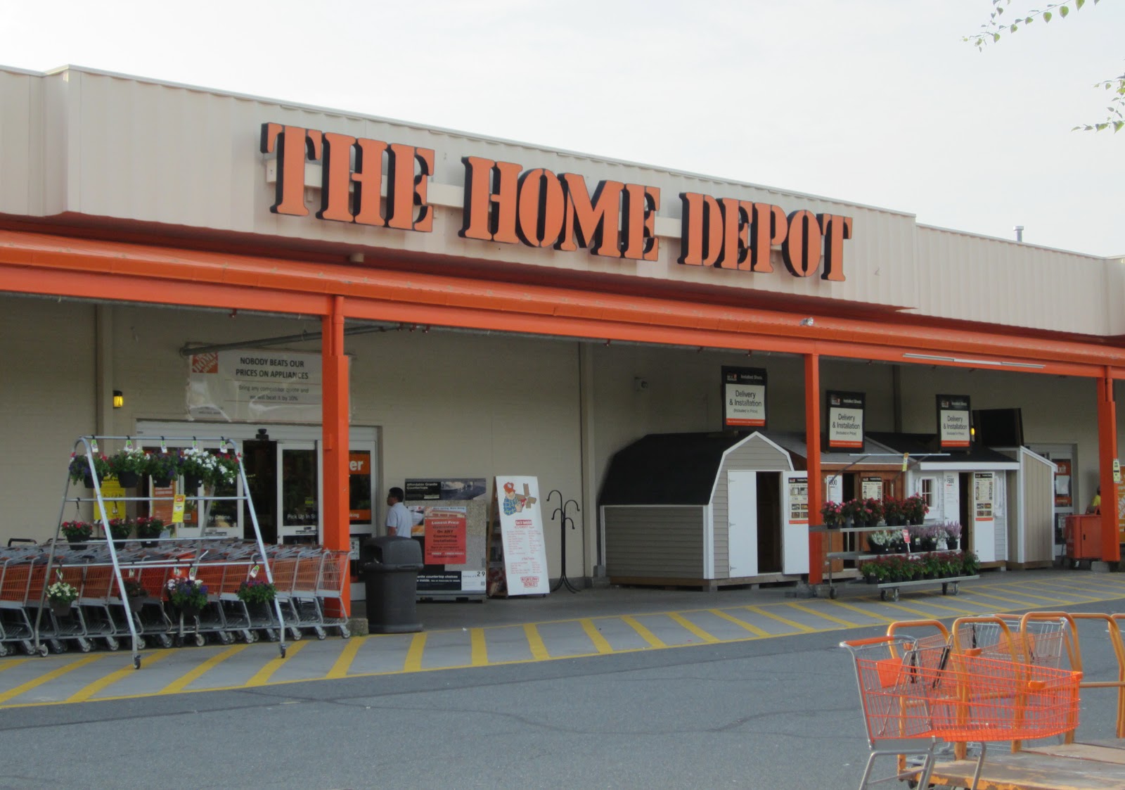 The Home Depot corporate office is aware of the complaintsabout litter 