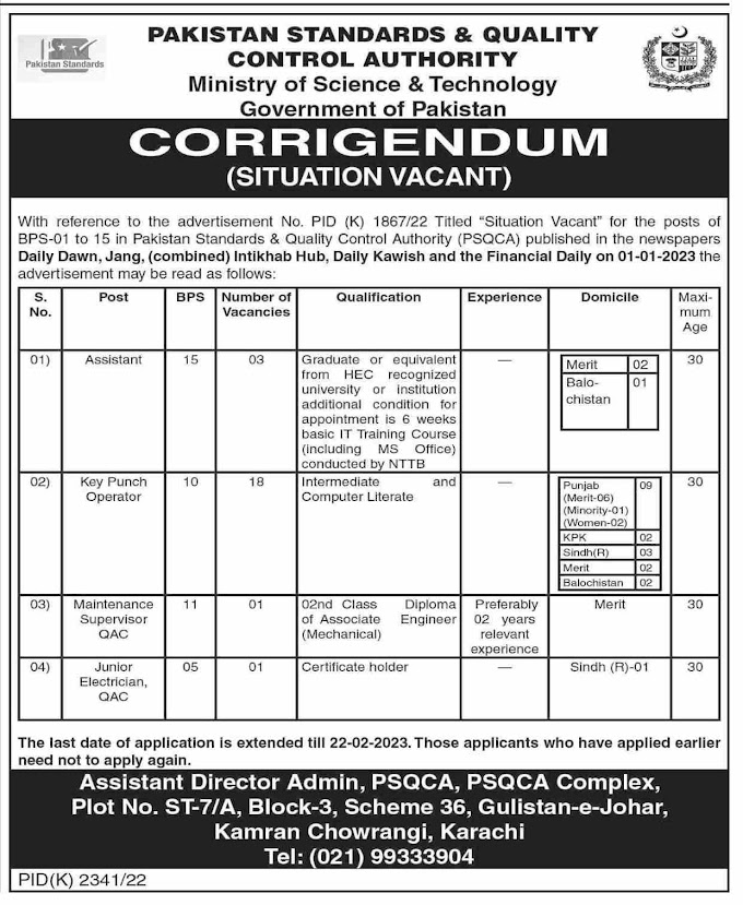 Latest Jobs In PSW Jobs 2023