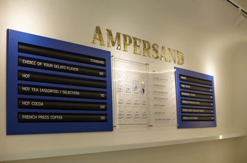 party/space/design Han completado Ampersand, una Heladería Boutique en Bangkok