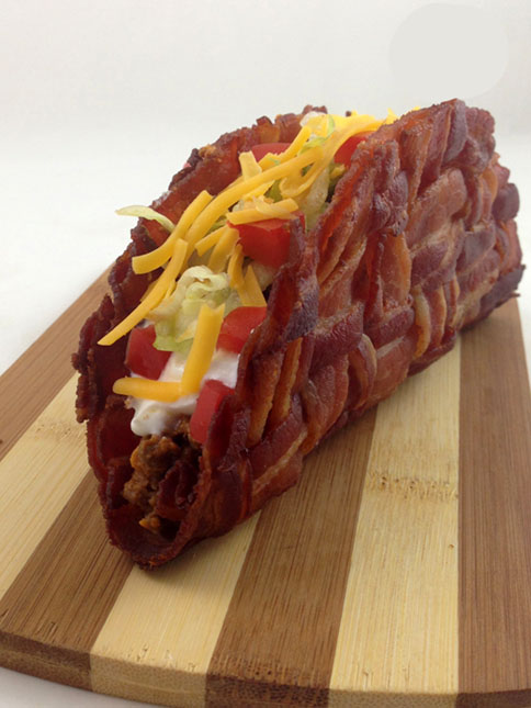 Bacon taco? Heck yea!