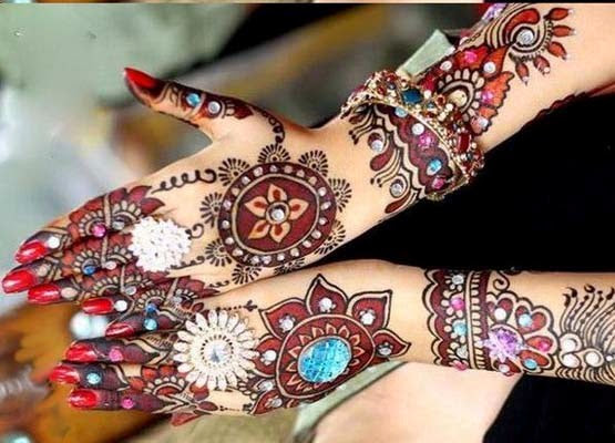 Indian Bridal Mehndi Designs Wallpapers Free Download