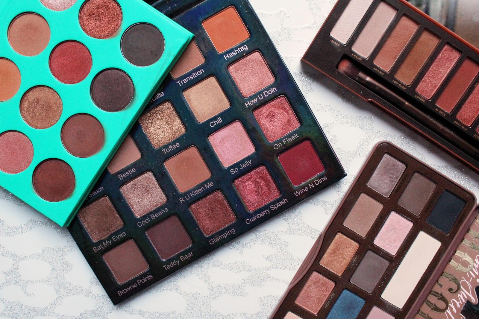 Favourite Warm Eyeshadow Palettes 